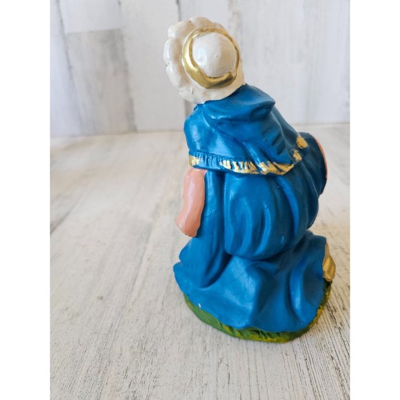 Vintage Italian Wiseman 77 Nativity paper mache village Xmas - Picture 3 of 9